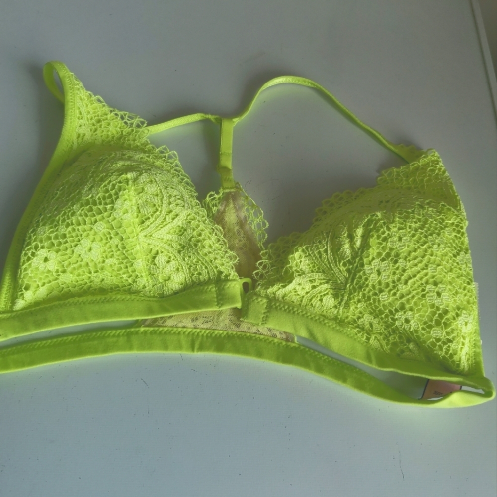 NWOT Victoria Secret Green Bra
